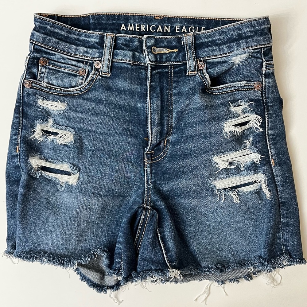 American Eagle Super High Rise Shortie